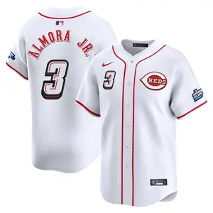 Albert Almora Jr. Cincinnati Reds Limited 2025 Speedway Classic Alternate Jersey - White