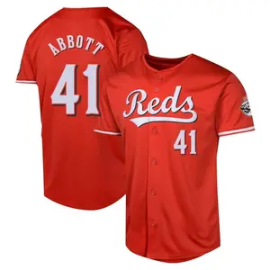 Andrew Abbott Cincinnati Reds Limited Alternate Jersey - Red