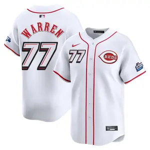 Art Warren Cincinnati Reds Limited 2025 Speedway Classic Alternate Jersey - White