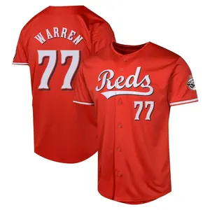 Art Warren Cincinnati Reds Limited Alternate Jersey - Red