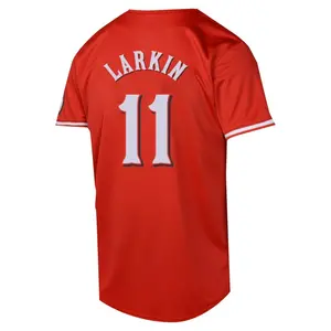 Barry Larkin Cincinnati Reds Limited Alternate Jersey - Red