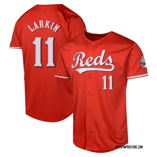 Barry Larkin Cincinnati Reds Limited Alternate Jersey - Red