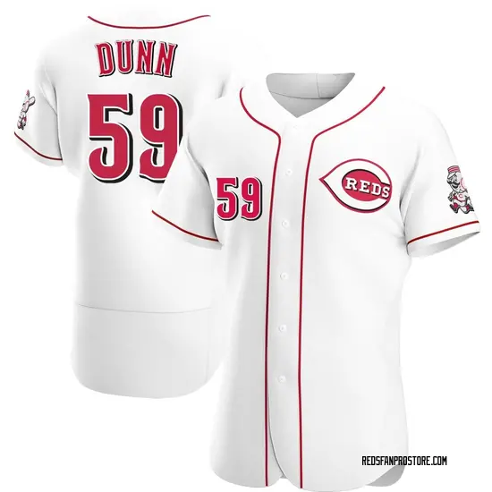 Blake Dunn Cincinnati Reds Authentic Home Jersey - White