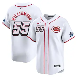 Brandon Williamson Cincinnati Reds Limited 2025 Speedway Classic Alternate Jersey - White