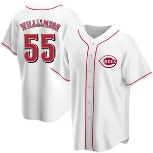 Brandon Williamson Cincinnati Reds Replica Home Jersey - White