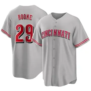 Bret Boone Cincinnati Reds Replica Road Jersey - Gray
