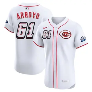 Bronson Arroyo Cincinnati Reds Elite 2025 Speedway Classic Alternate Jersey - White