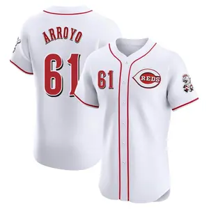 Bronson Arroyo Cincinnati Reds Elite Home Jersey - White