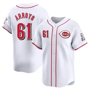Bronson Arroyo Cincinnati Reds Limited Home Jersey - White