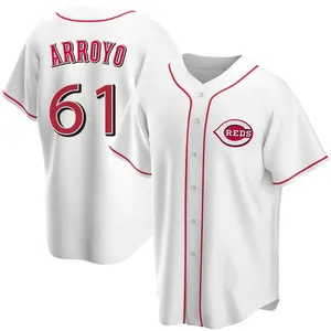 Bronson Arroyo Cincinnati Reds Replica Home Jersey - White