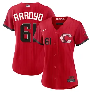 Bronson Arroyo Cincinnati Reds Women's Limited 2026 City Connect Stadium Jersey - Red
