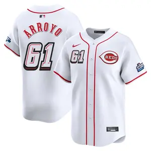 Bronson Arroyo Cincinnati Reds Youth Limited 2025 Speedway Classic Alternate Jersey - White