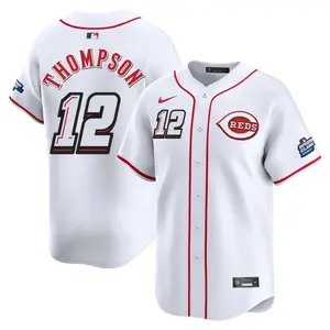 Bubba Thompson Cincinnati Reds Youth Limited 2025 Speedway Classic Alternate Jersey - White