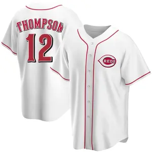 Bubba Thompson Cincinnati Reds Youth Replica Home Jersey - White