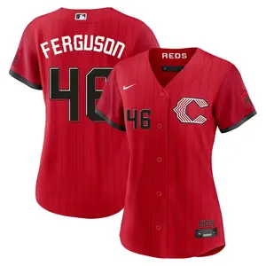 Caleb Ferguson Cincinnati Reds Women's Limited 2026 City Connect Stadium Jersey - Red