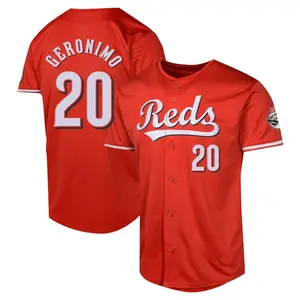 Cesar Geronimo Cincinnati Reds Limited Alternate Jersey - Red