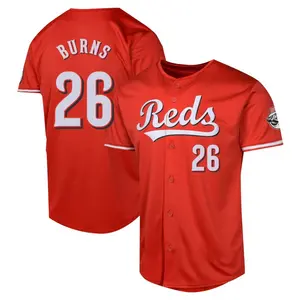 Chase Burns Cincinnati Reds Limited Alternate Jersey - Red