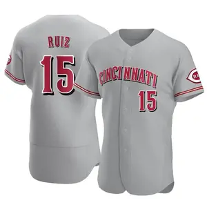 Chico Ruiz Cincinnati Reds Authentic Road Jersey - Gray