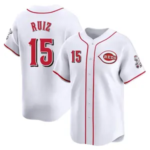 Chico Ruiz Cincinnati Reds Youth Limited Home Jersey - White