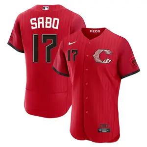 Chris Sabo Cincinnati Reds Authentic 2026 City Connect Stadium Jersey - Red