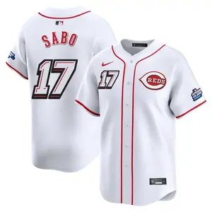 Chris Sabo Cincinnati Reds Limited 2025 Speedway Classic Alternate Jersey - White
