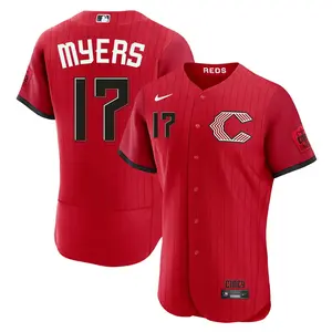 Dane Myers Cincinnati Reds Authentic 2026 City Connect Stadium Jersey - Red