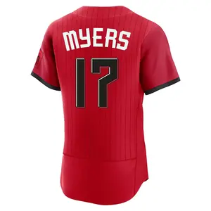 Dane Myers Cincinnati Reds Authentic 2026 City Connect Stadium Jersey - Red
