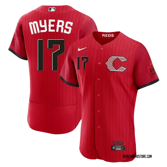 Dane Myers Cincinnati Reds Authentic 2026 City Connect Stadium Jersey - Red