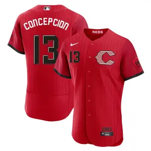 Dave Concepcion Cincinnati Reds Authentic 2026 City Connect Stadium Jersey - Red