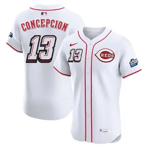 Dave Concepcion Cincinnati Reds Elite 2025 Speedway Classic Alternate Jersey - White
