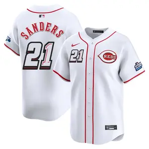 Deion Sanders Cincinnati Reds Limited 2025 Speedway Classic Alternate Jersey - White