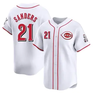 Deion Sanders Cincinnati Reds Limited Home Jersey - White