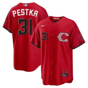 Drew Pestka Cincinnati Reds Limited 2026 City Connect Stadium Jersey - Red