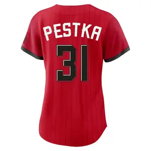 Drew Pestka Cincinnati Reds Women's Limited 2026 City Connect Stadium Jersey - Red