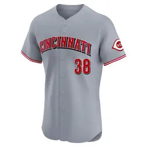 Gary Nolan Cincinnati Reds Elite Road Jersey - Gray