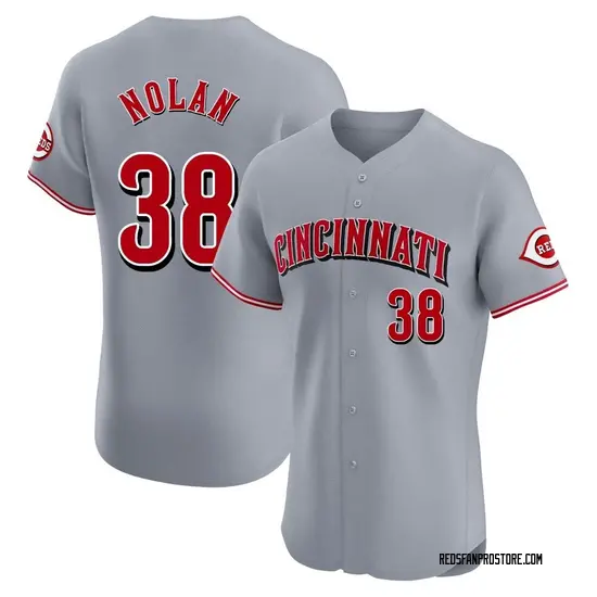 Gary Nolan Cincinnati Reds Elite Road Jersey - Gray