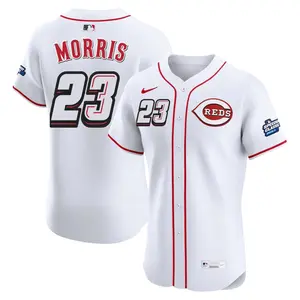 Hal Morris Cincinnati Reds Elite 2025 Speedway Classic Alternate Jersey - White