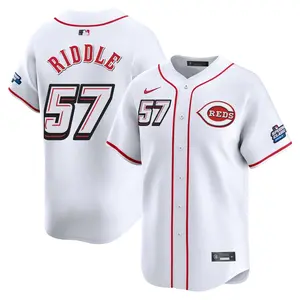 JT Riddle Cincinnati Reds Youth Limited 2025 Speedway Classic Alternate Jersey - White