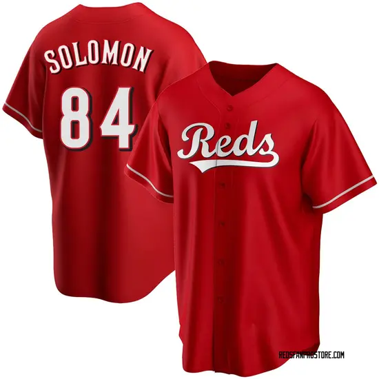 Jared Solomon Cincinnati Reds Replica Alternate Jersey - Red