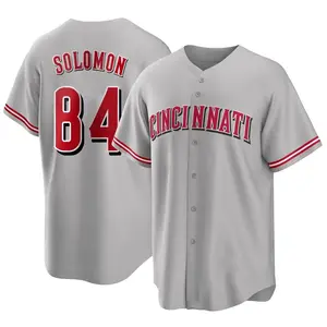 Jared Solomon Cincinnati Reds Replica Road Jersey - Gray