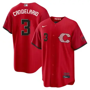 Jeimer Candelario Cincinnati Reds Limited 2026 City Connect Stadium Jersey - Red