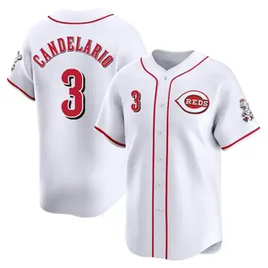 Jeimer Candelario Cincinnati Reds Youth Limited Home Jersey - White