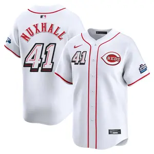 Joe Nuxhall Cincinnati Reds Limited 2025 Speedway Classic Alternate Jersey - White