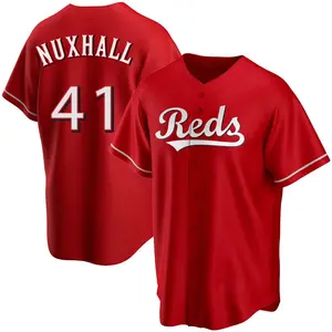 Joe Nuxhall Cincinnati Reds Replica Alternate Jersey - Red