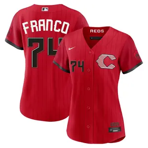 Jose Franco Cincinnati Reds Women's Limited 2026 City Connect Stadium Jersey - Red