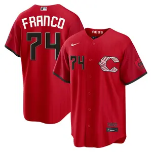 Jose Franco Cincinnati Reds Youth Limited 2026 City Connect Stadium Jersey - Red