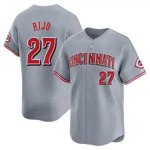 Jose Rijo Cincinnati Reds Youth Limited Away Jersey - Gray