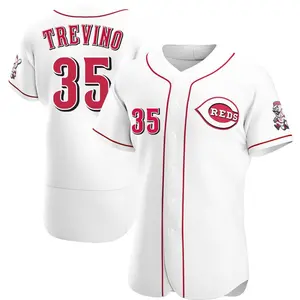 Jose Trevino Cincinnati Reds Authentic Home Jersey - White