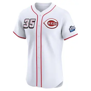 Jose Trevino Cincinnati Reds Elite 2025 Speedway Classic Alternate Jersey - White