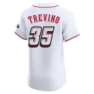 Jose Trevino Cincinnati Reds Elite 2025 Speedway Classic Alternate Jersey - White